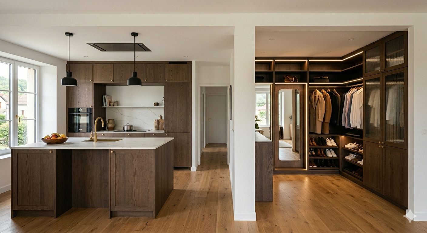 Cuisine et dressing sur mesure